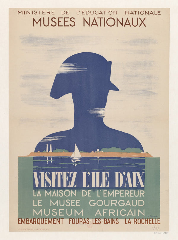 Ministère de lEducation Nationale Musées Nationaux Visitez lîle dAix 1939