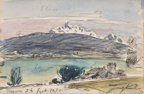 Paysage de Nyon 1875