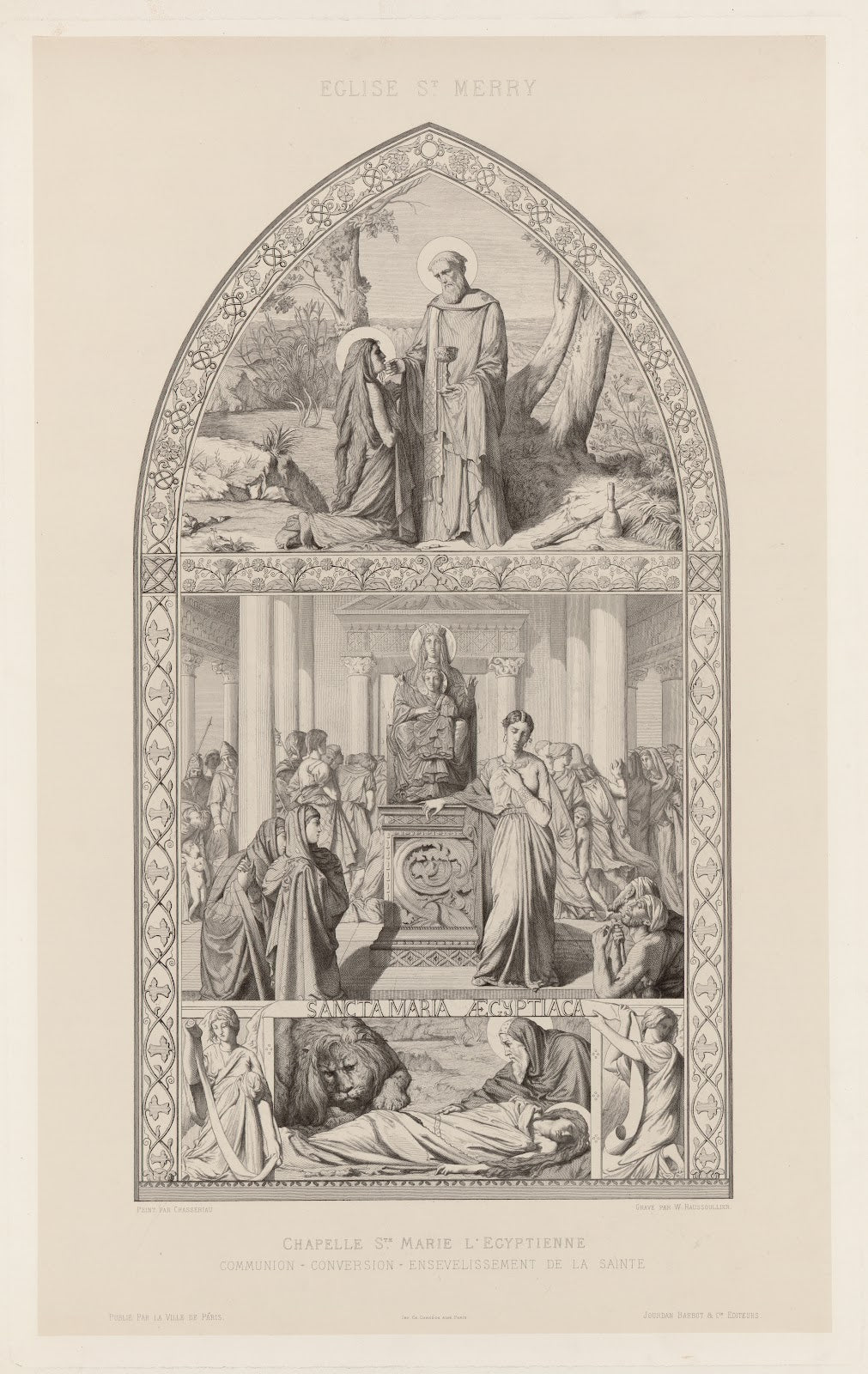 Conversion Ensevelissement de la sainte