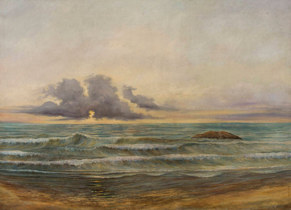 Sea at Biarritz 1880