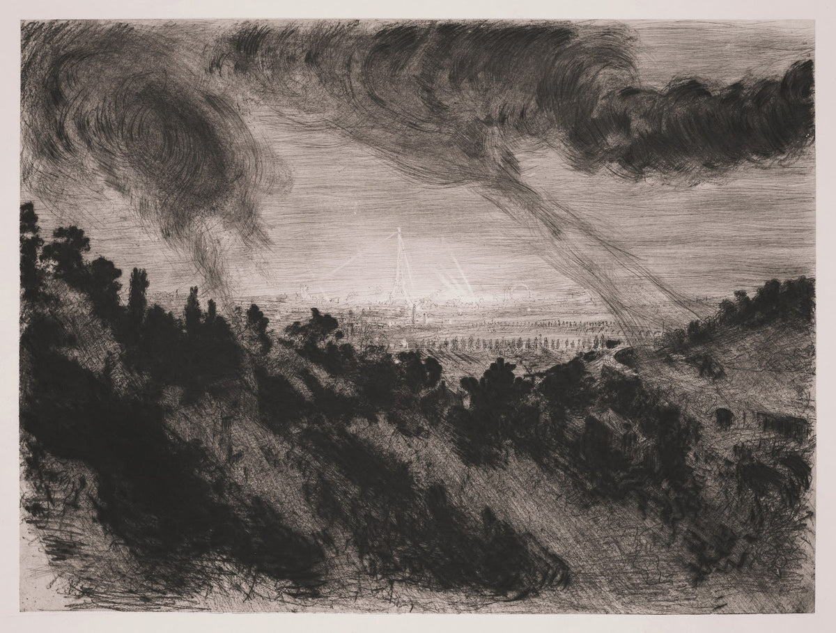 LEposition universelle vue de Meudon 1900