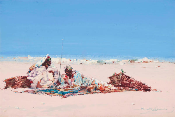 Traders in the desert