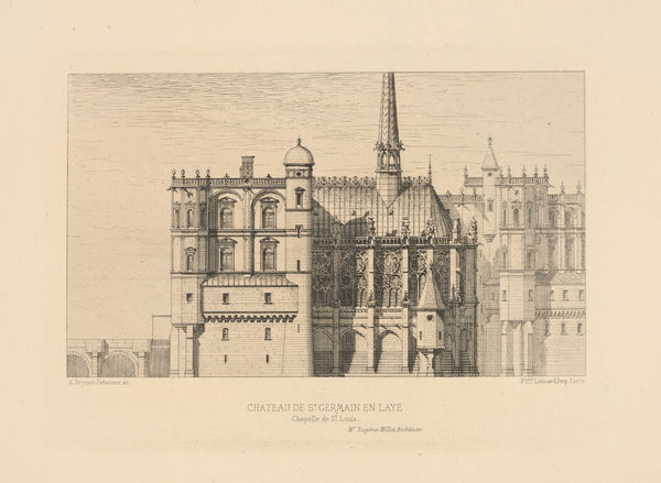 Chateau de St Germain en Laye St Louis Chapel