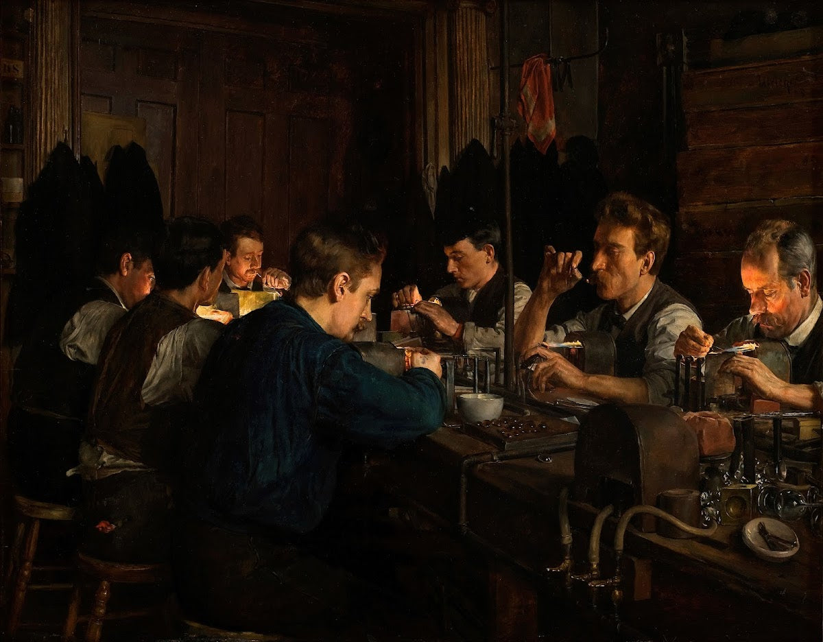 The Glass Blowers 1883