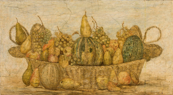 Basket with fruit 1923