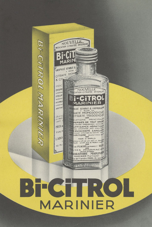 Bi citrol Marinier 1910 1950