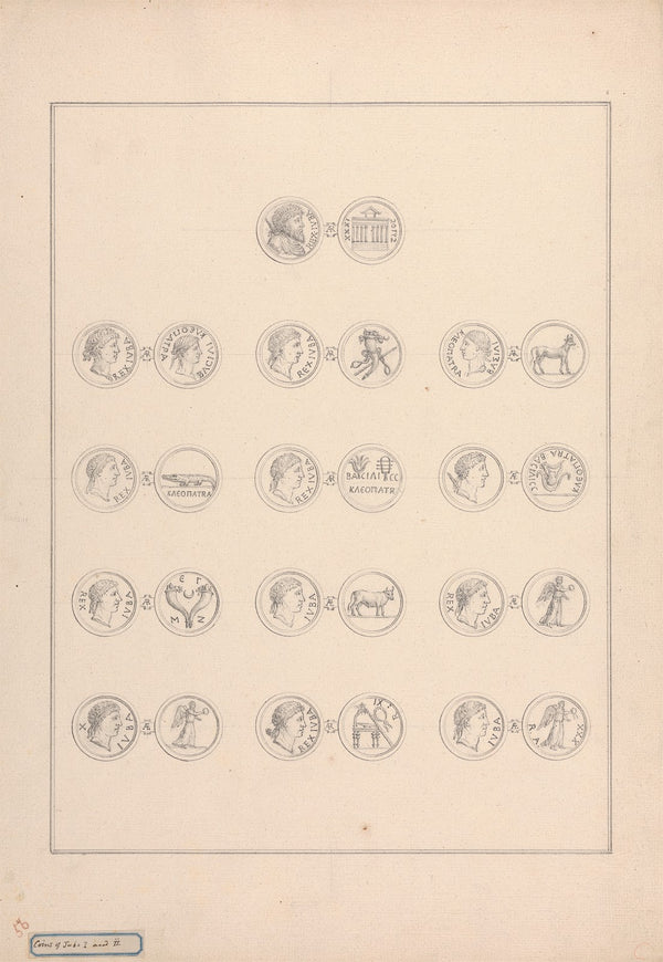 Coins of Juba I and II