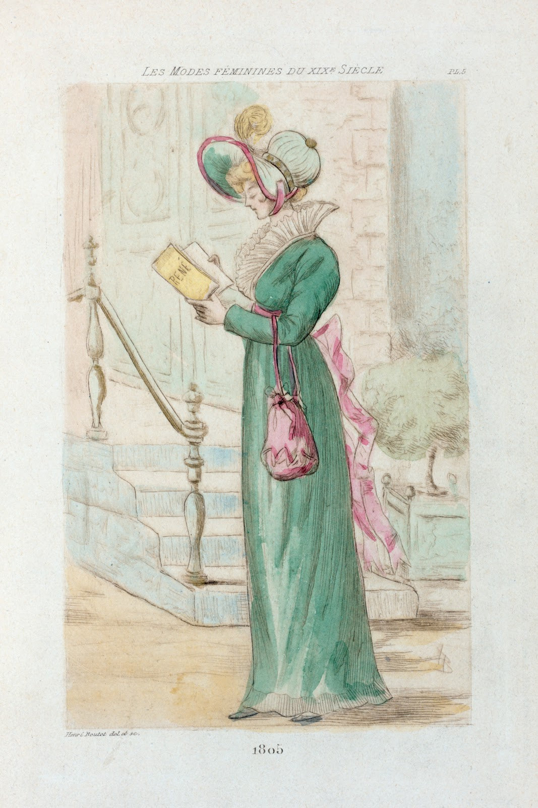 1805 Womens fashion in nineteenth century Paris 1902