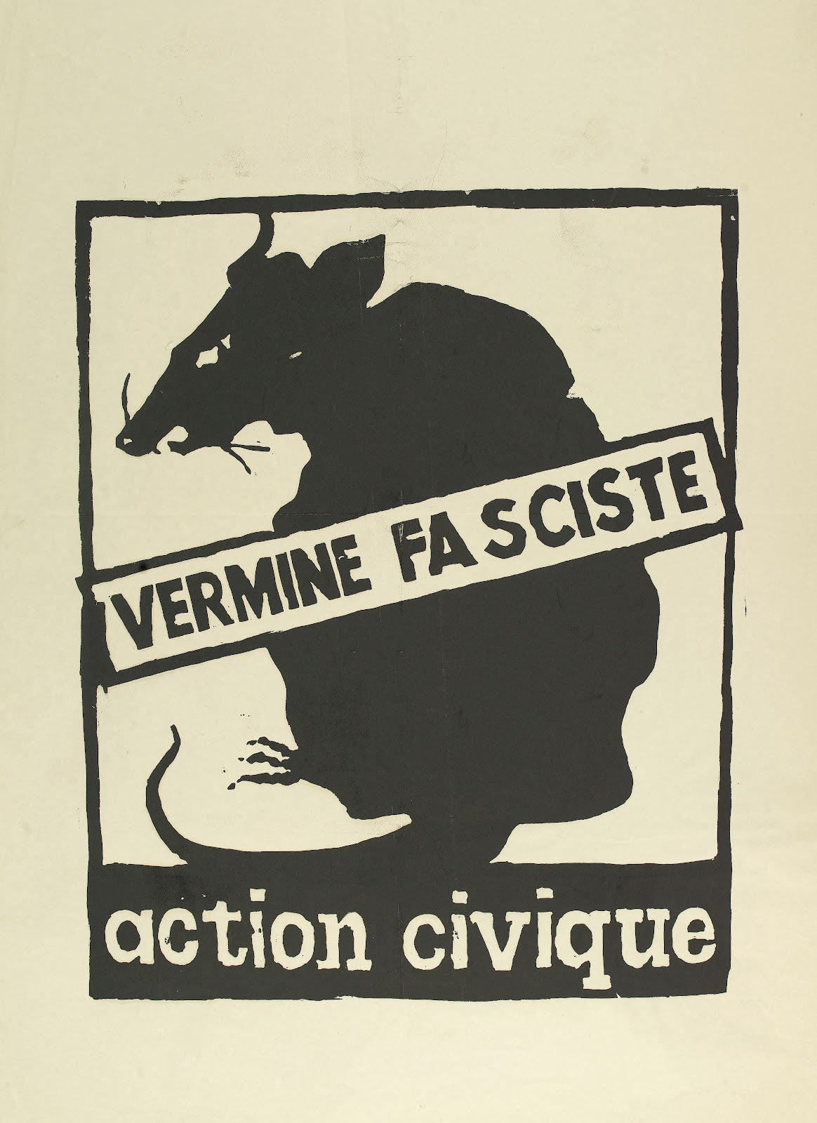 Vermine Fasciste Action Civique 1968