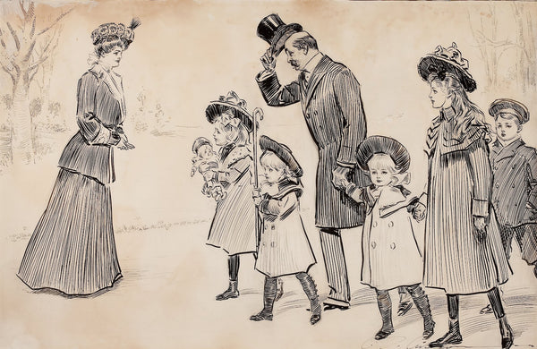 After Fifteen Years When She Refused Him He Vowed He Would Never Marry 1903