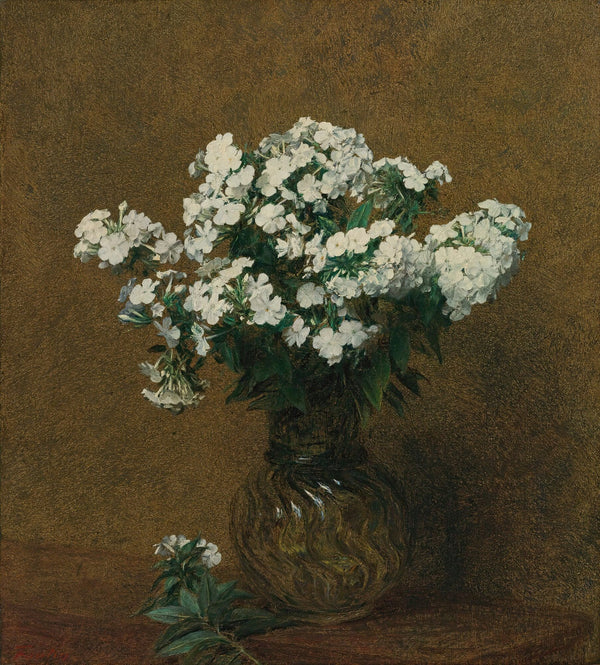 Phlox Blancs Dans Un Vase 1892