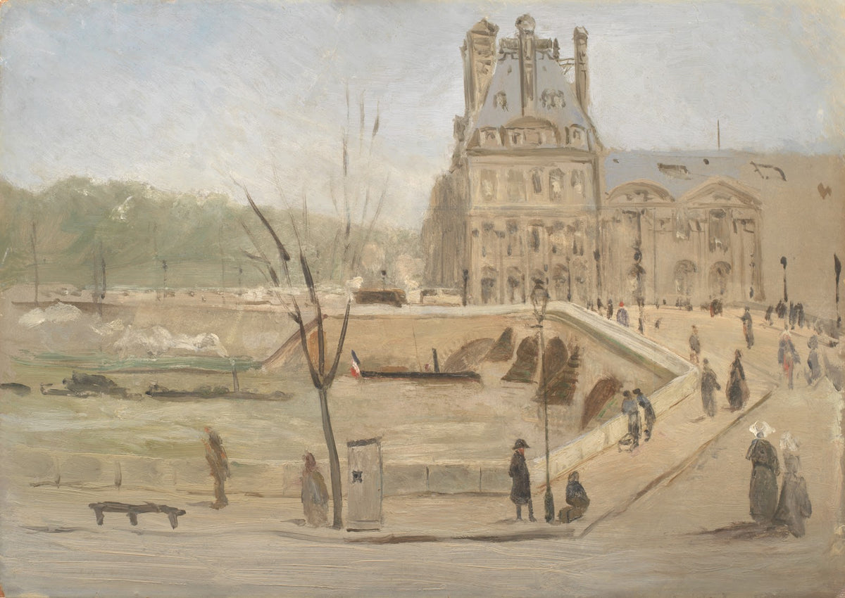 Pont Royal in Paris Sketch 1858 1861