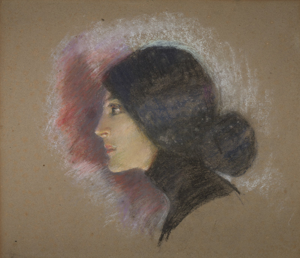 Vamp of 1900 Lottie Stein ca 1900