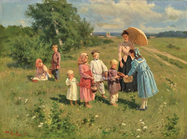 Young Berry Pickers 1893