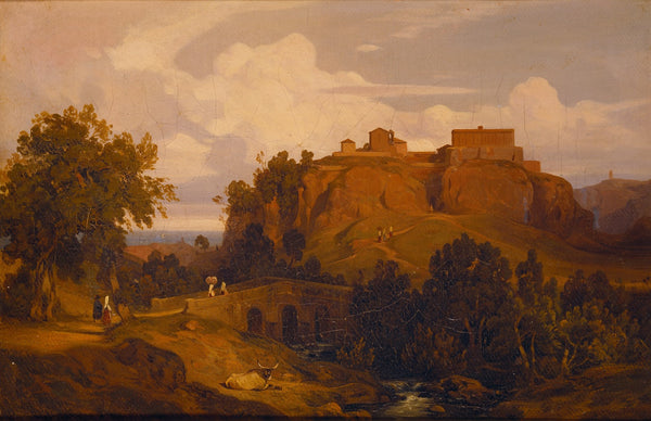 Landscape View Towards Ardea 1824 1838