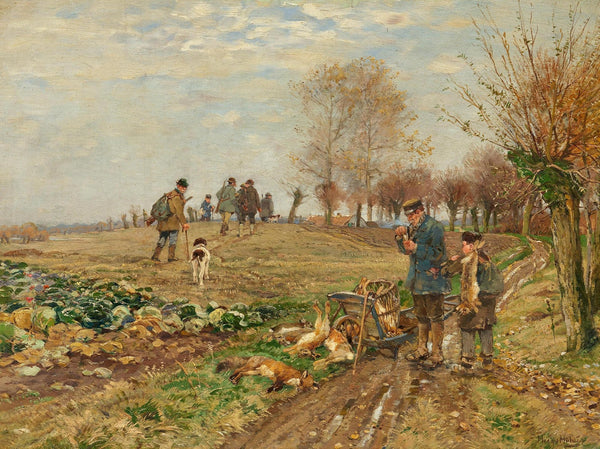 After the Hunt 19th century