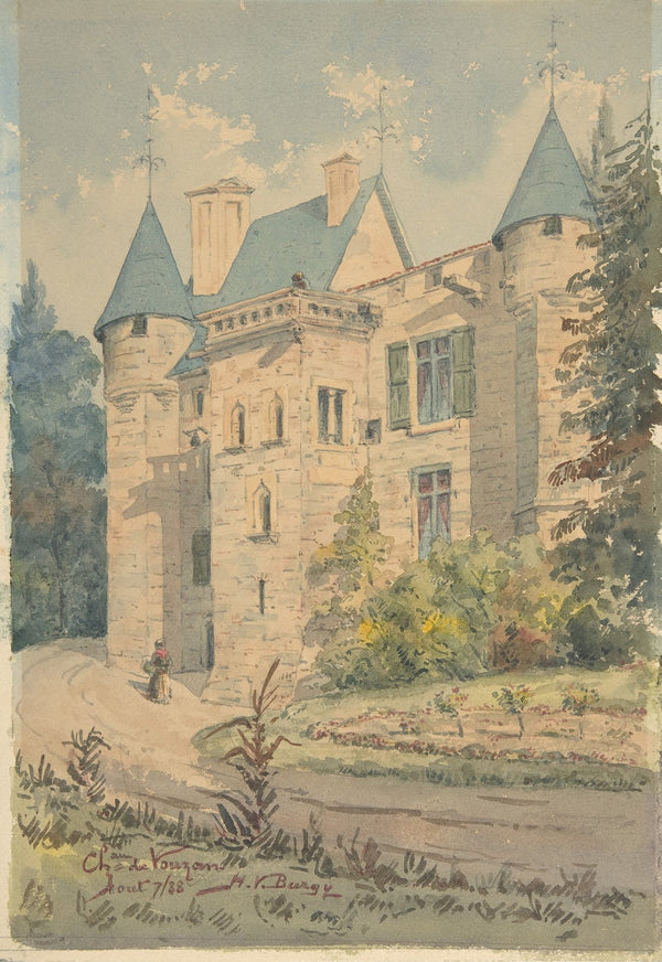 Château de Vouzan 1888