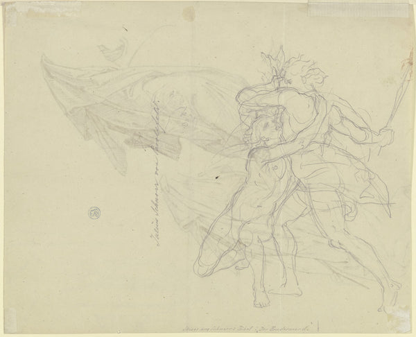 Kain erschlägt seinen Bruder Abel ca 1843 1850