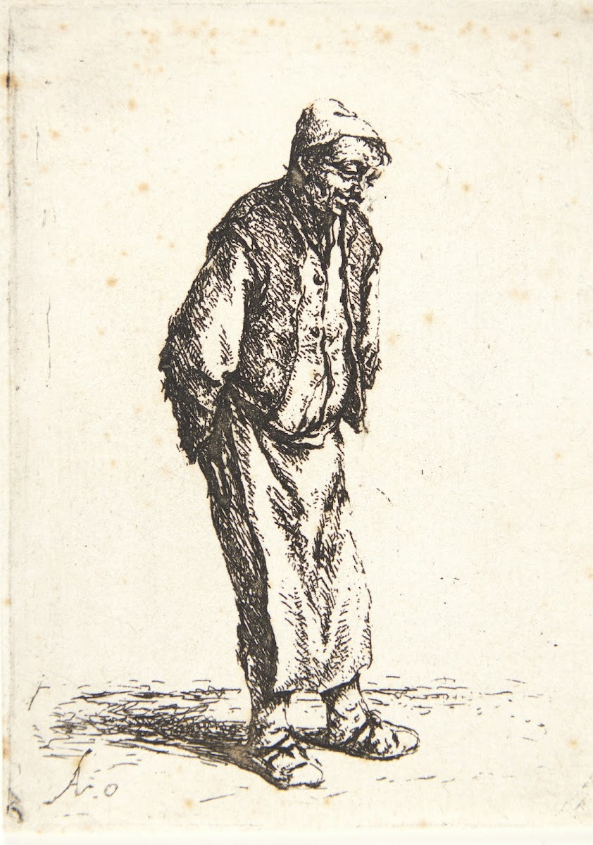 Farmer with his hands behind his back 1640