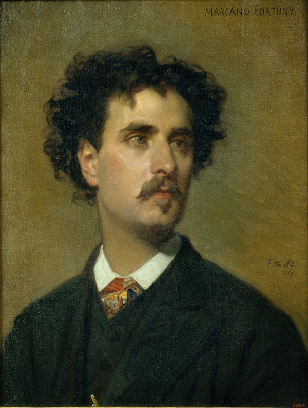 Portrait of Marià Fortuny 1867