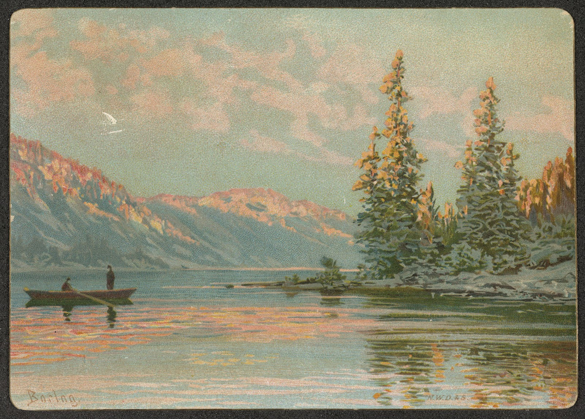 Winter motif 1890 1896