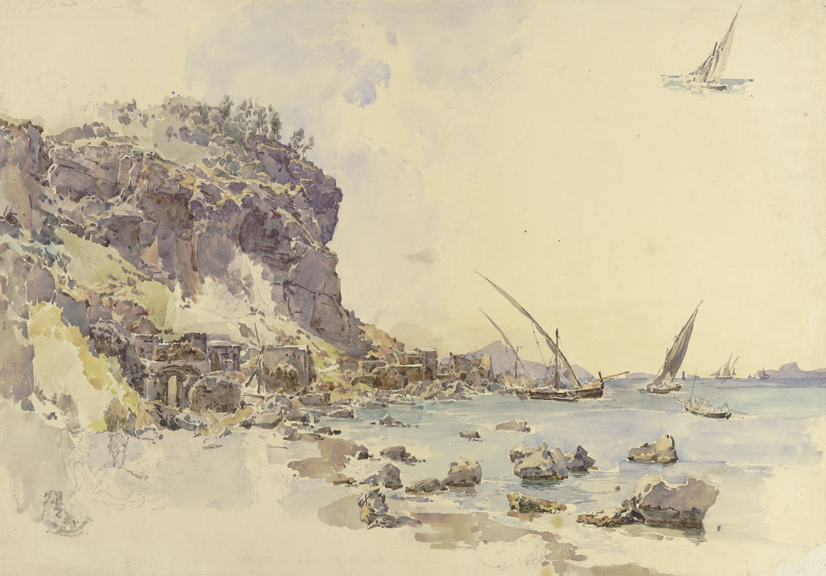 La Marina grande del Vico 1841