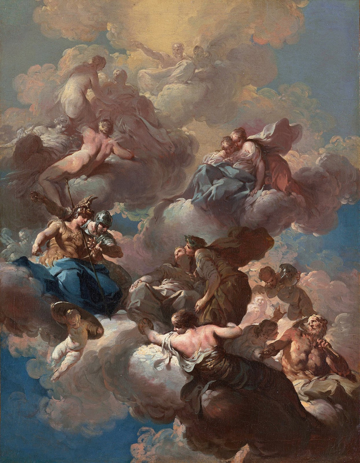 Sketch For a Ceiling Fresco C 1740