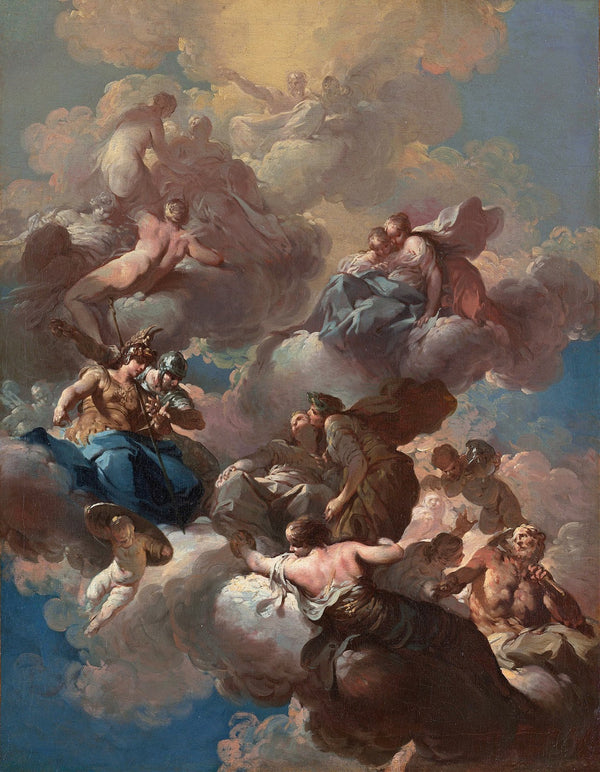 Sketch For a Ceiling Fresco C 1740