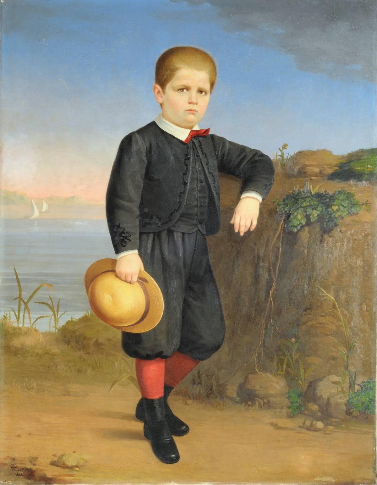 Retrato de Eduardo Lahitte Uribelarrea 1868