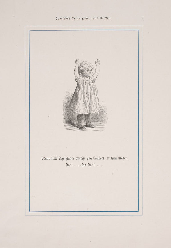 Hvorledes Dagen gaaer for Lille Lise Pl18 1889