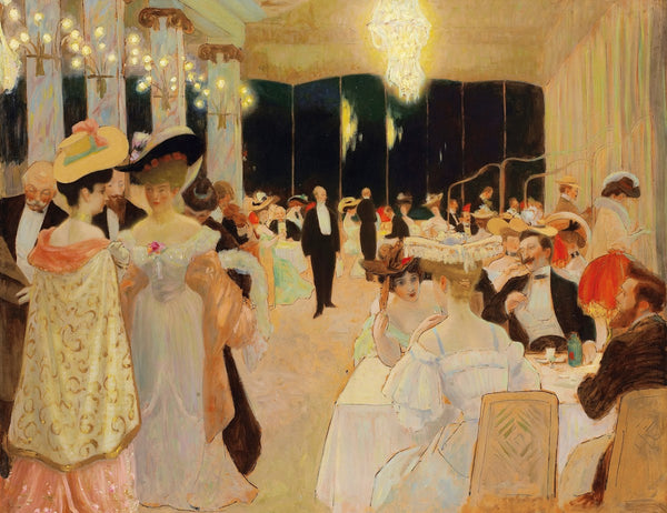 Scène de restaurant