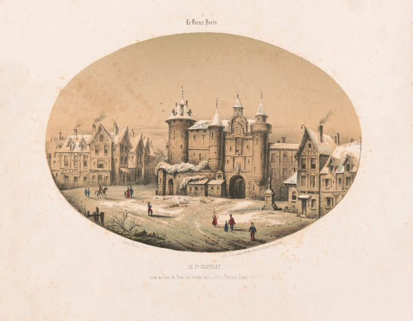 Le gd chatelet 19th century