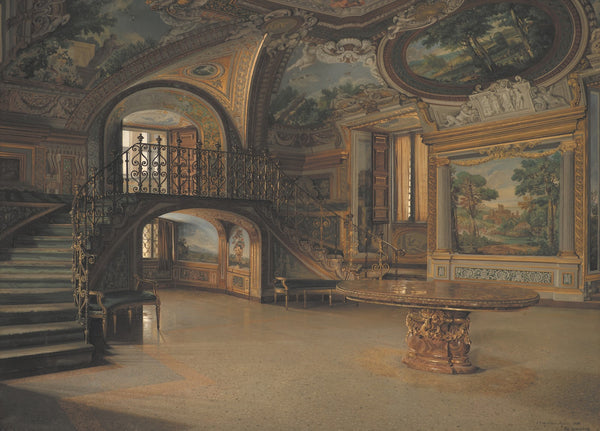 En sal i Palazzo Borghese 1886
