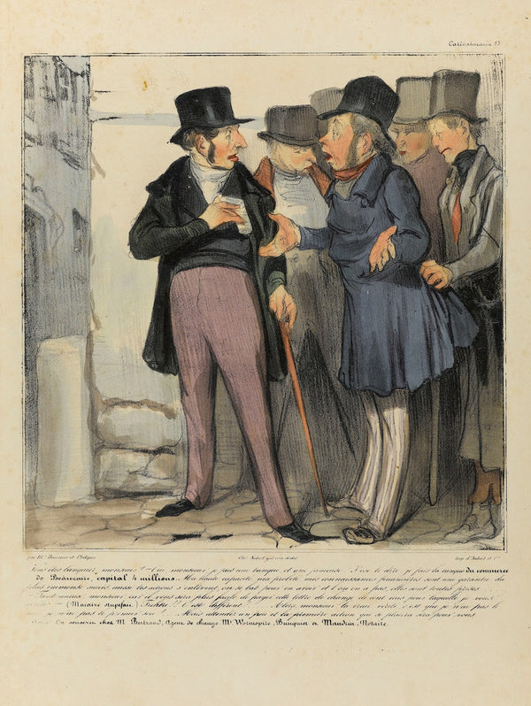 Vous êtes banquier monsieur Oui monsieur je fais une banque et une fameuse 1836