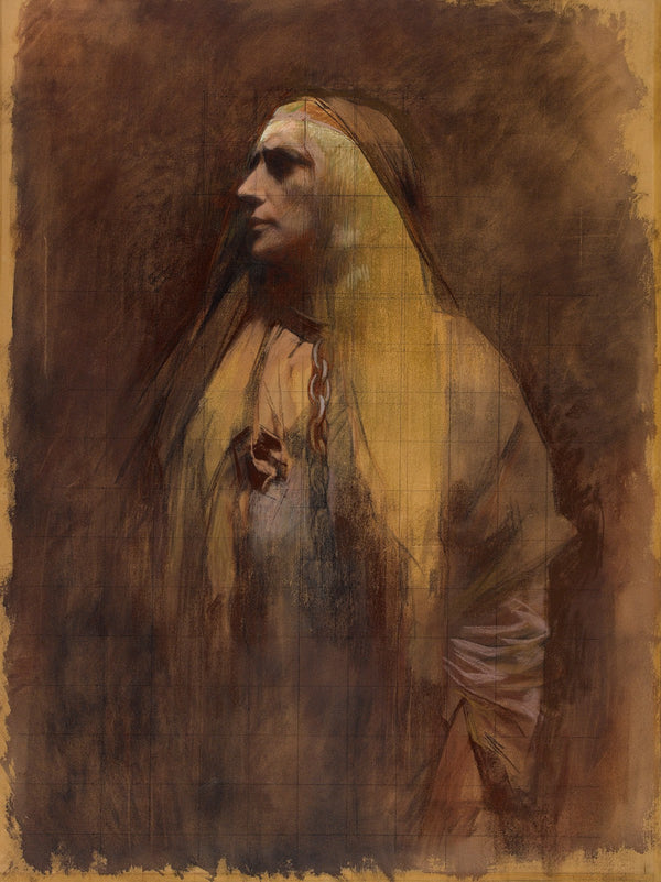 Mme Segond Weber dans le rôle de Guanhumara dans les Burgraves 1902