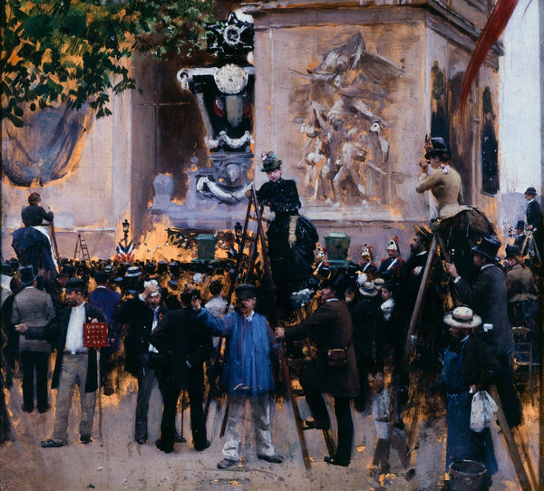 Les funérailles de Victor Hugo place de lÉtoile 1er juin 1885 1885