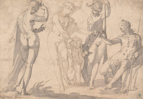 The Judgment of Paris c 1615