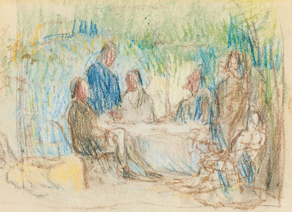Autour De La Table circa 1870 77