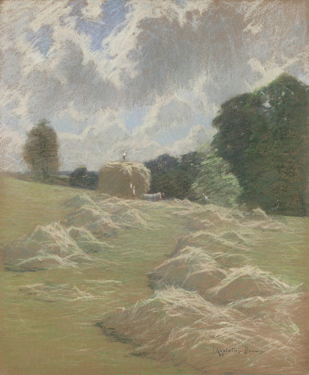 Landscape withHay