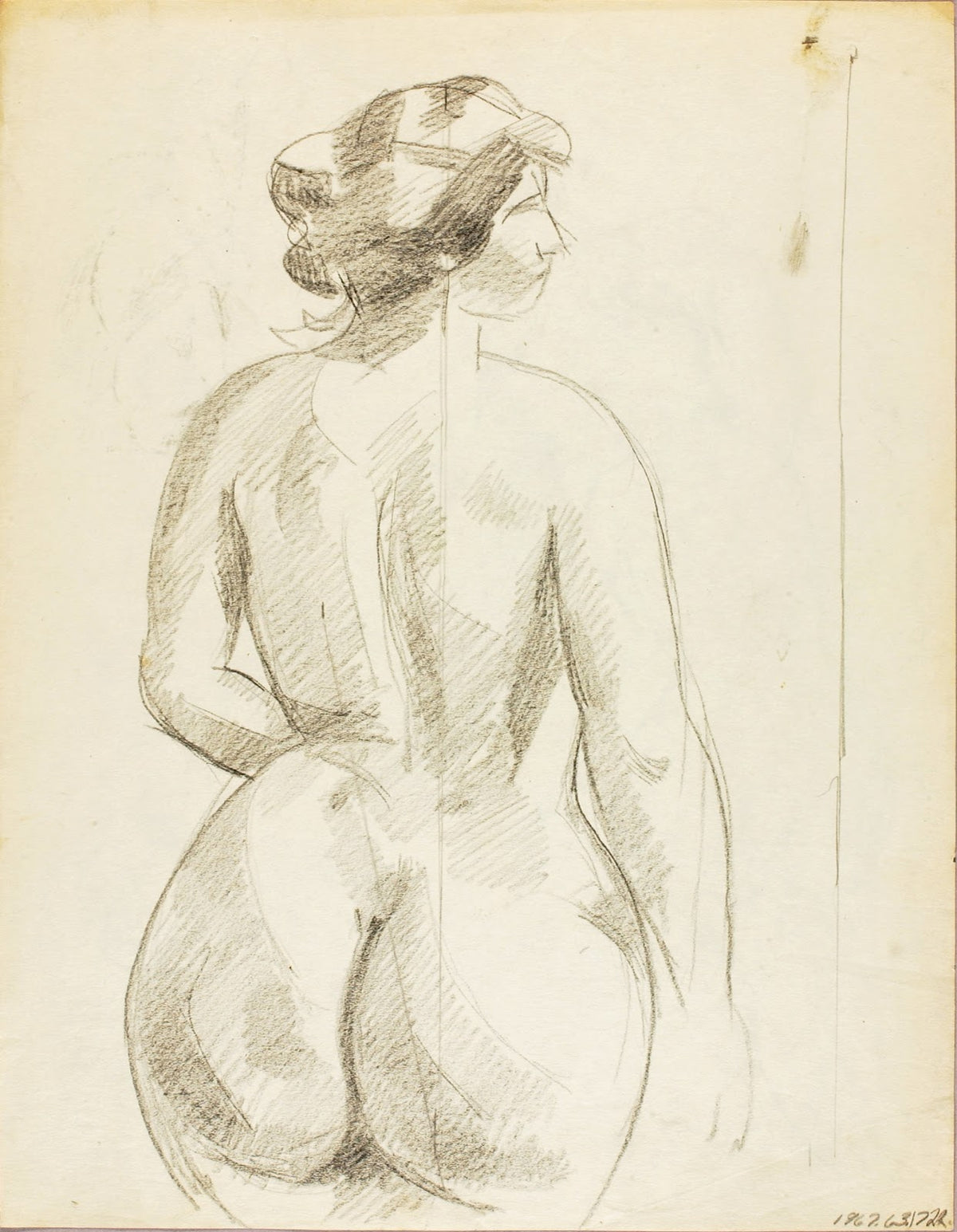 Standing Female Nude