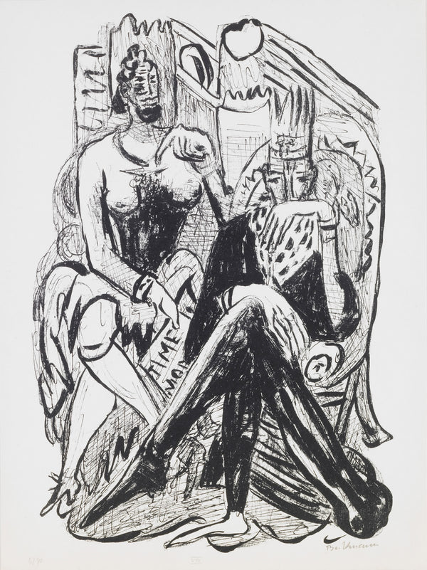 King and Demagogue plate 8 from the portfolio Day and Dream 1946