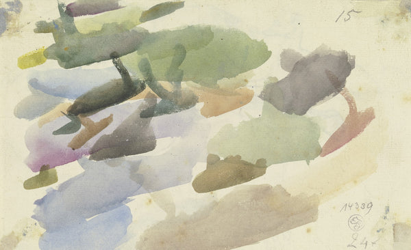 Watercolour samples