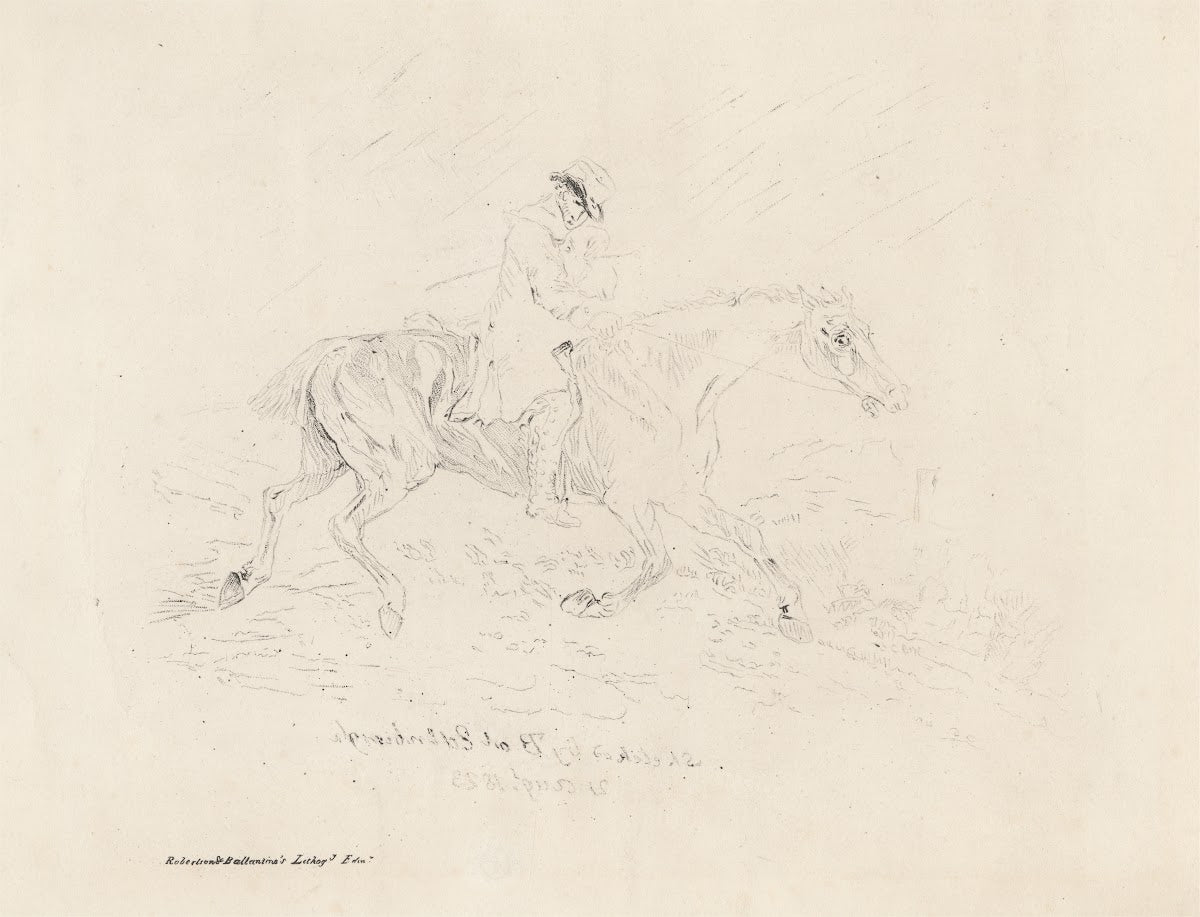 The Cadgers Trot first State 1823