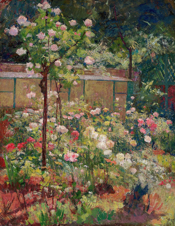 Jardin en Fleurs circa 1890