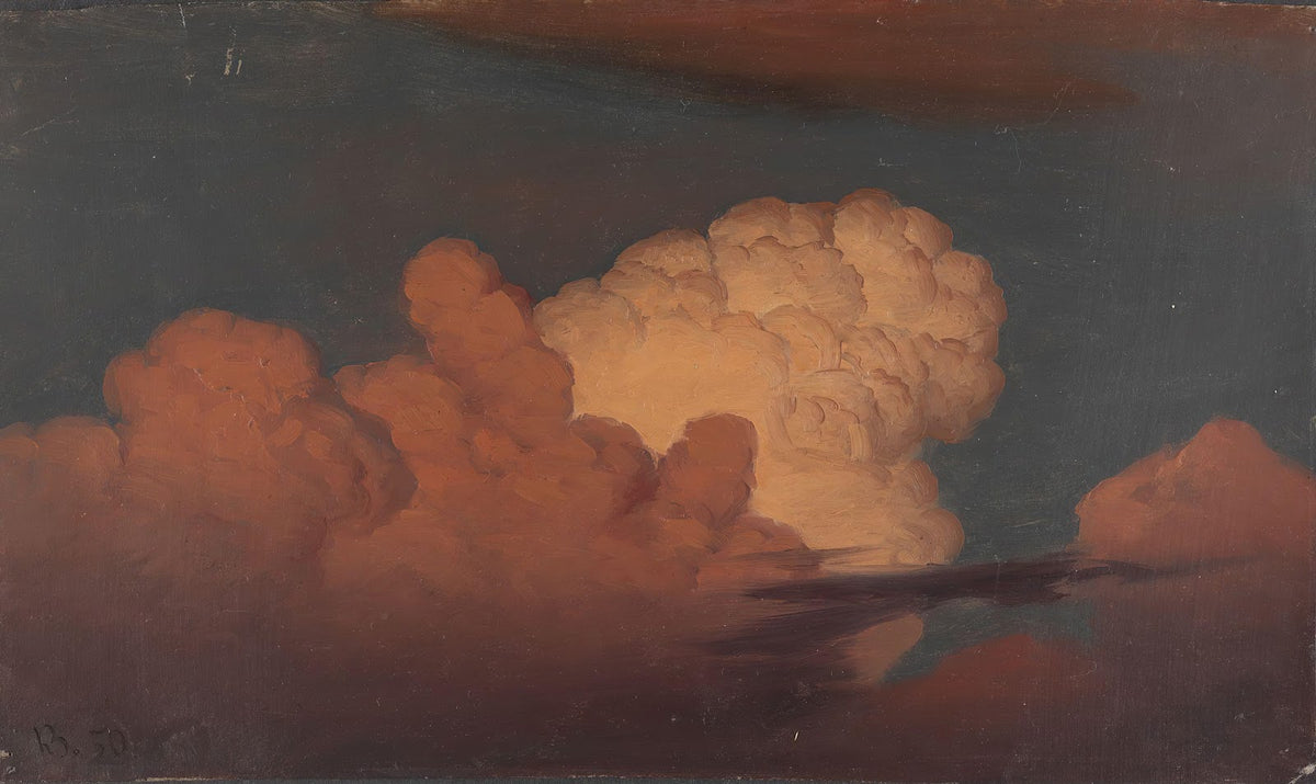 Cloud Study 1850