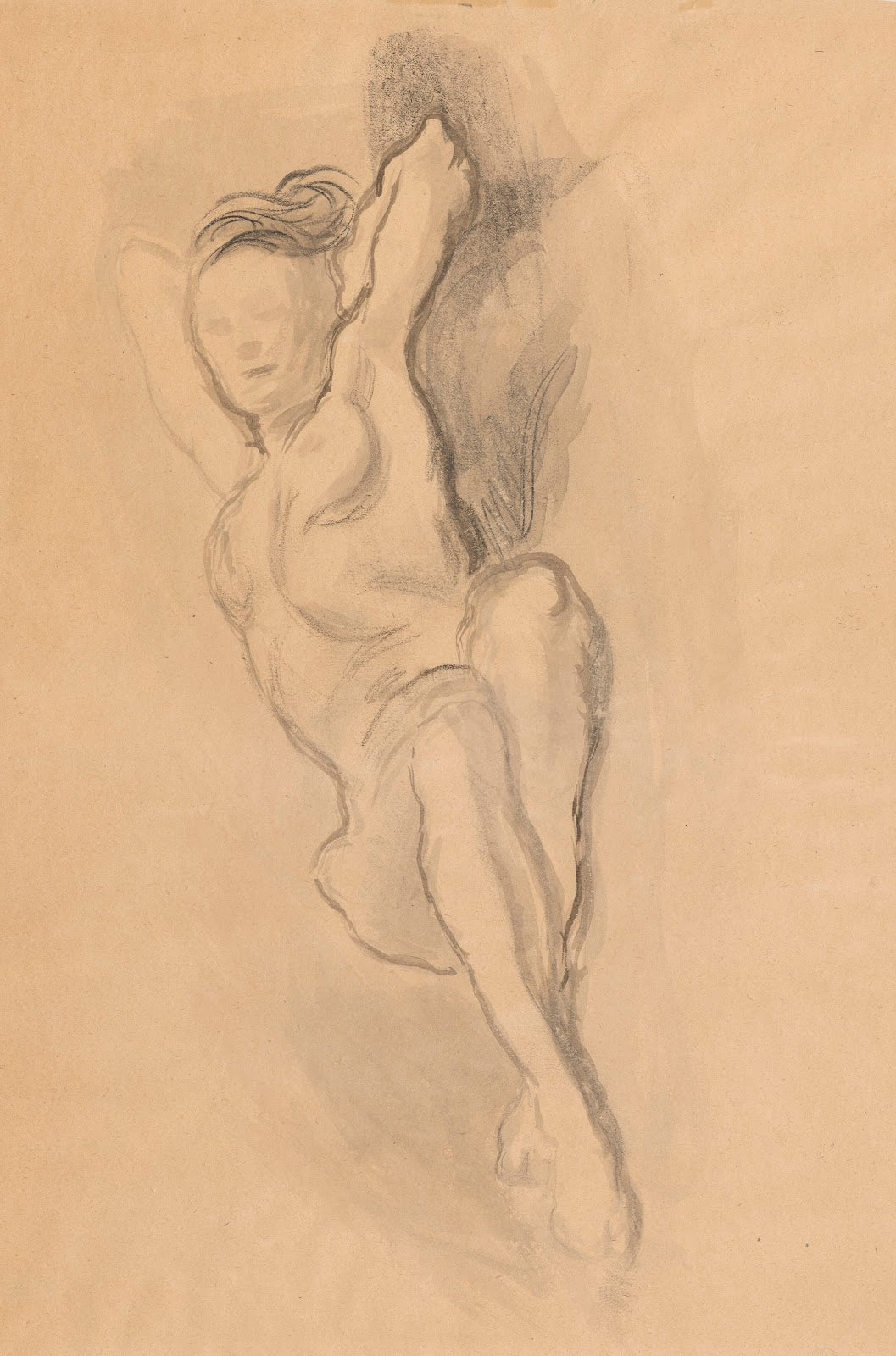 Lying nude 1917 1936