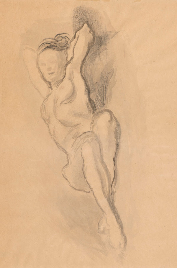 Lying nude 1917 1936