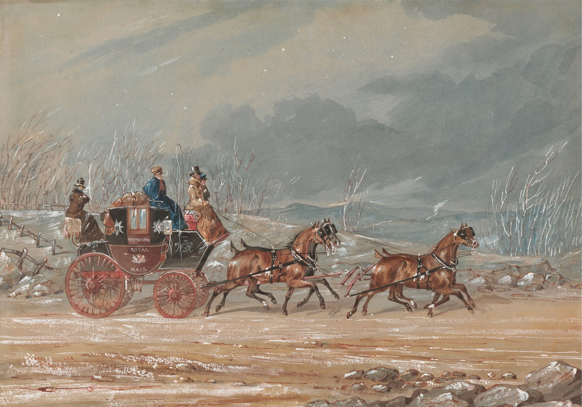 The London Dover Royal Mail c 1830 1840