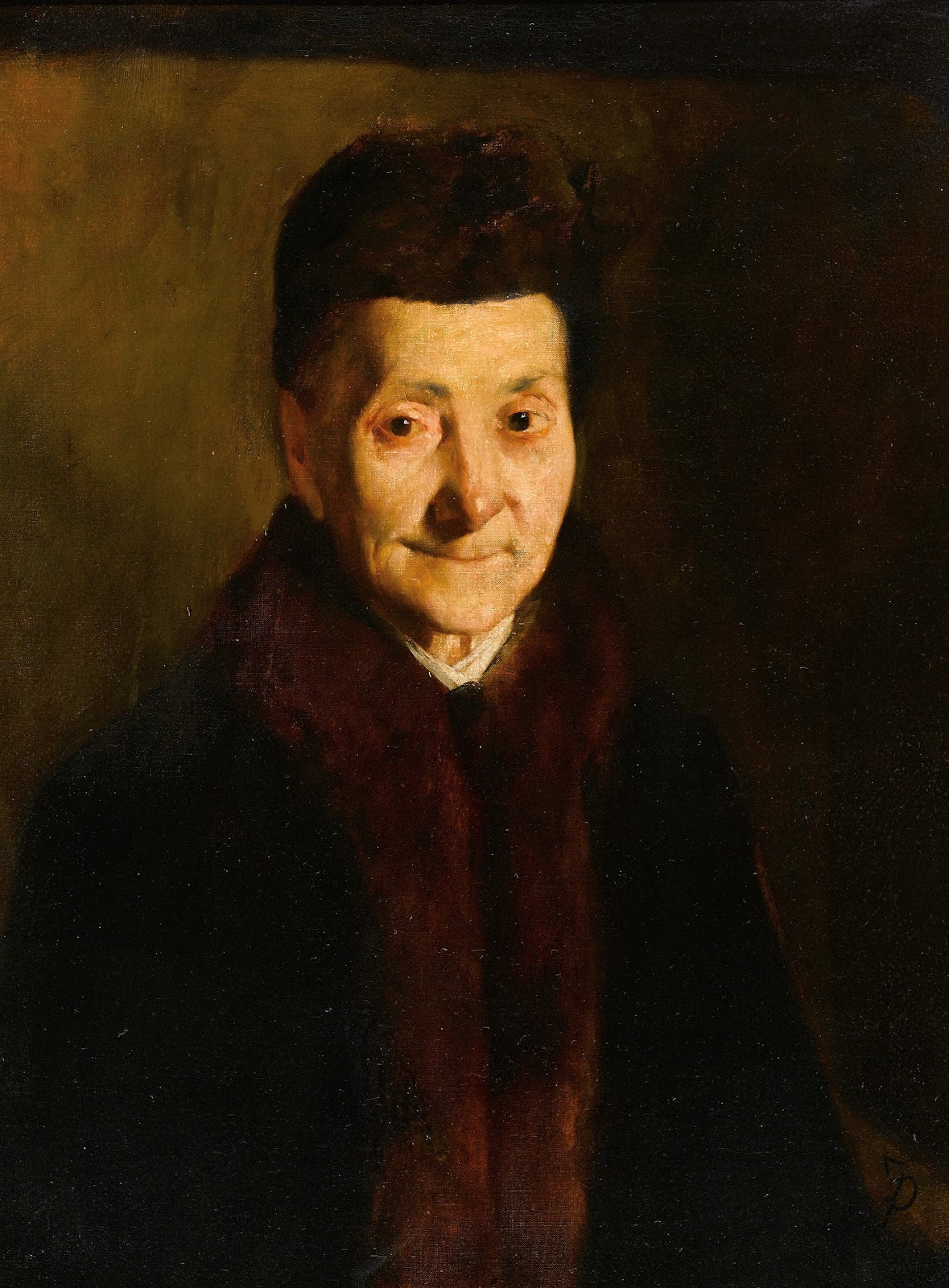 Portrait of an Old Lady circa 1890