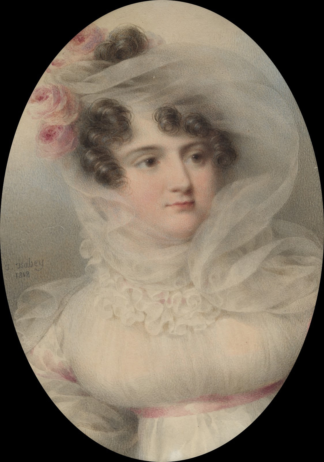 Portrait of Hortense de Perregaux Duchess of Ragusa 1818